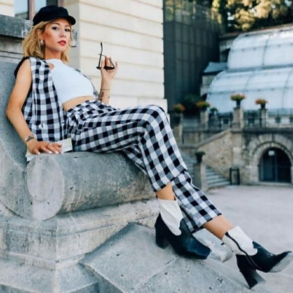 ZARA Straight-Cut Pants NWT - Picture 7 of 16